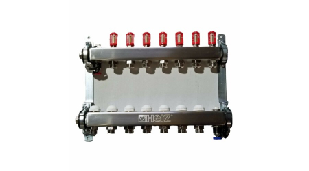 Incazire in Pardoseala - DISTRIBUITOR DIN INOX PENTRU INCALZIRE PRIN PARDOSEALA DN 25 – 9CAI X 3/4”, HERZ