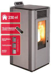 Centrale/Termoseminee termice pe peleti compacte Termolife - Soba cu functionare pe peleti Termolife Lisabona 12