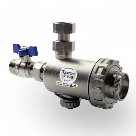 Filtre antimagnetita si magnetice - Filtru antimagnetita TURBO Mag OT corp alama nichelata