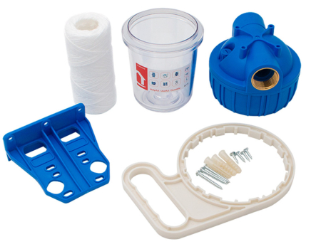 Filtru apa 5" cu cartus bumbac, filet interior 1" ERMETIQ [1]