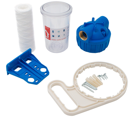 Filtru apa 7" cu cartus bumbac, filet interior 1" ERMETIQ [1]