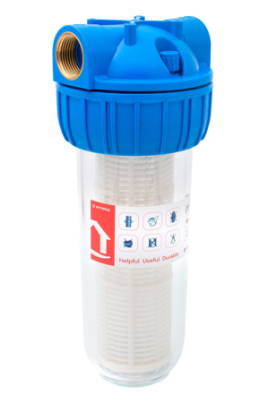 Filtre de apa - Filtru apa cu cartus sita, filet interior 1"x10" ERMETIQ