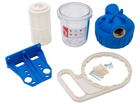 Filtru apa cu cartus sita, filet interior 1"x5" ERMETIQ [1]