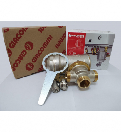 Centrale Termice si Cazane - FILTRU MAGNETIC GIACOMINI R146CKX114 3/4" CU CHEIE