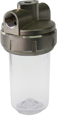 Filtre de apa - Filtru metalic 5"cu 1/2 dedurizator cu polifosfat
