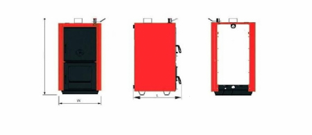 Cazan din otel pe combustibil solid KesselTech SB 35 EC FC [1]