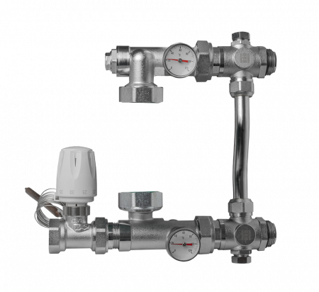 Incazire in Pardoseala - KIT de amestec EVER fara pompa 130 1"-1"