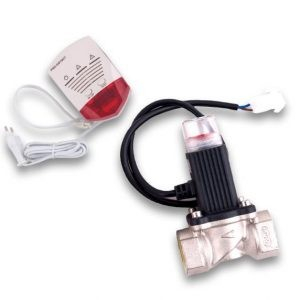 Centrale Termice si Cazane - Kit detectie gaz cu electrovalva 3/4″ la 12Vcc Pro Detect