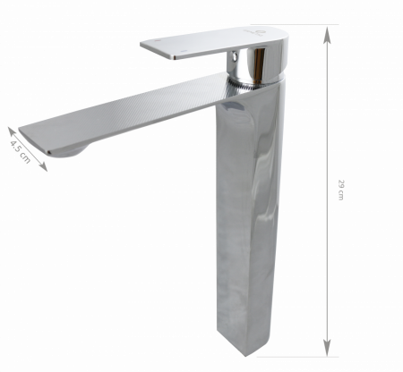 Baterie lavoar tip stalp Ermetiq, gama STYLISH [2]