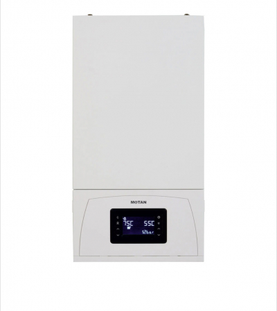 Pachet de baza: Centrala termica pe gaz in condensatie MOTAN CONDENS 100 25KW, kit evacuare si pachet instalare standard [1]