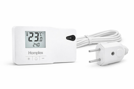 Termostate de Ambient - Pachet pentru instalare Termostat ambiental  HOMPLEX EVO X RF wireless, neprogramabil