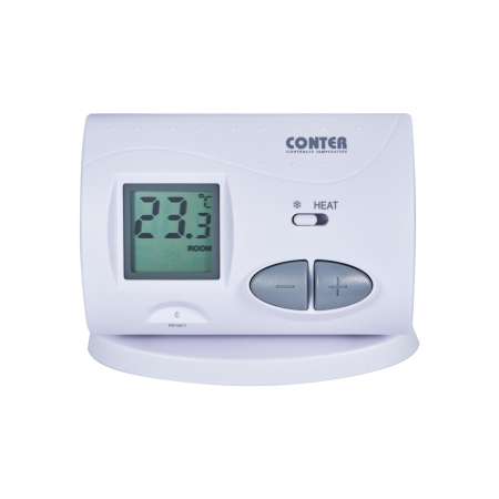 Pachet pentru instalare TERMOSTAT DE AMBIENT  CONTER CT3W wireless, neprogramabil [1]