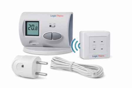 Termostate de Ambient - Pachet pentru instalare Termostat de ambient digital wireless LOGICTHERM C3RF wireless,neprogramabil