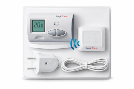 Pachet pentru instalare Termostat de ambient digital wireless LOGICTHERM C3RF wireless,neprogramabil [1]