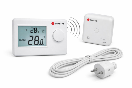 Termostate de Ambient - Pachet pentru instalare Termostat de ambient ERMETIQ TA-WT19N wireless, neprogramabil
