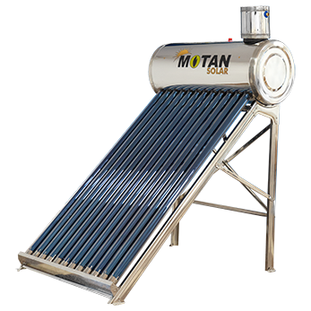 Panouri solare presurizate si nepresurizate - Panou solar Motan solar cu 15 tuburi vidate cu boiler din inox 150 litri si panou comanda