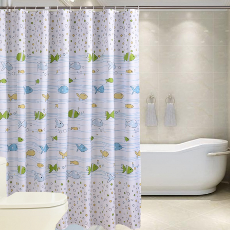 Produse Amenajare Baie - Perdea dus FISHES 180X200 cm