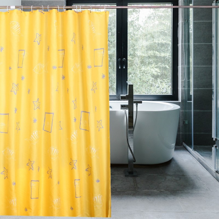Produse Amenajare Baie - Perdea dus GOLD FISHES 180X200 cm