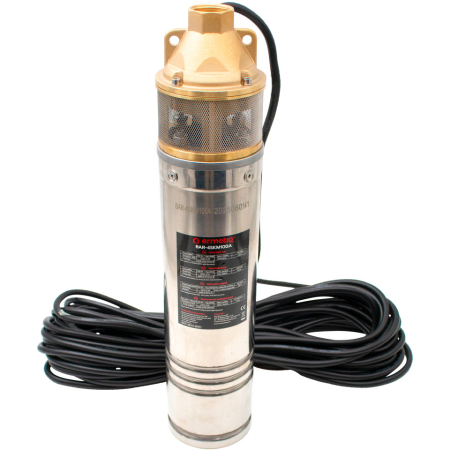 Pompa submers de adancime cu panou com 0.75KW/56m ERMETIQ BAR-4SKM100A [1]