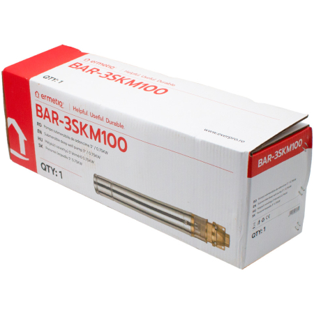 Pompa submersibila de adancime 0.75KW  ERMETIQ BAR-3SKM100 [1]