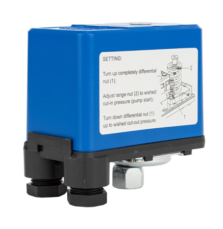 Piese hidrofor - Presostat mecanic pentru comanda pompe si compresoare Mac3STD