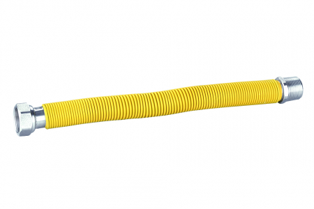 Centrale Termice si Cazane - Racord flexibil extensibil din inox pentru gaz 1/2"MF*50-100cm