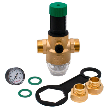 Reductor presiune apa cu manometru 3/4" ERMETIQ RB-NRP34D [1]