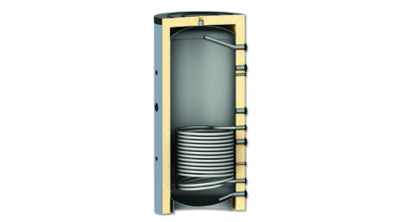 Boilere si Puffere - Rezervor de acumulare cu 1 serpentina AQUASTIC 500 L, IZOLAT