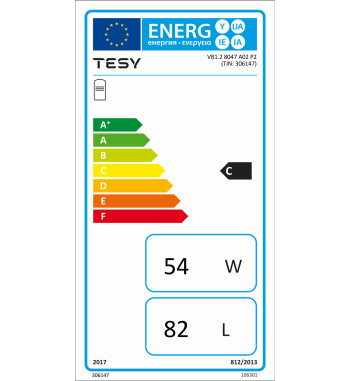 REZERVOR PENTRU POMPA DE CALDURA TESY 80L 306147 [1]