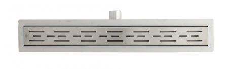 Produse Amenajare Baie - Rigola dus ERMETIQ Model A, Inox, 400x70 mm, Inaltime ajustabila