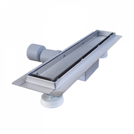 Rigola dus ERMETIQ Model A, Inox, 400x70 mm, Inaltime ajustabila [12]