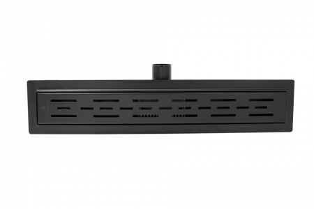 Rigole baie: Rigola de scurgere pentru dus - Rigola din inox CLASSIC NEGRU 600x70