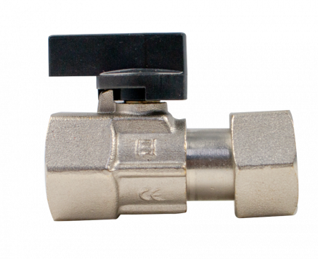 Instalatii apa/gaz/canalizare - Robinet cu olandez nedemontabil 1/2"FF 1/2"F