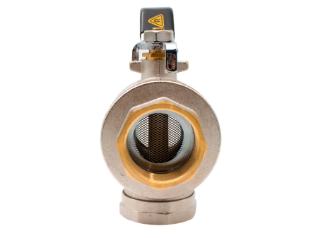 Robinet sferic cu filtru magnetic 1-1/4" FF ERMETIQ ER-LTFF114 [2]