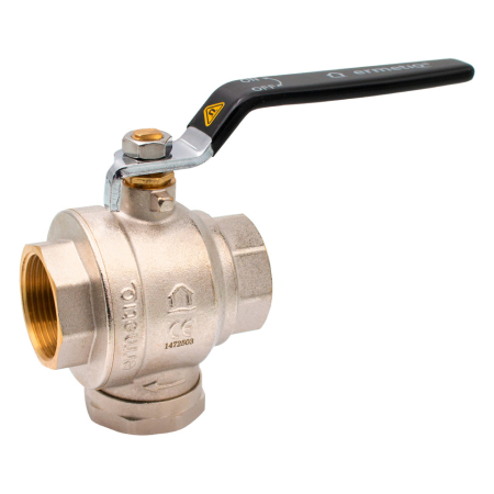 Instalatii apa/gaz/canalizare - Robinet sferic cu filtru magnetic 1-1/4" FF ERMETIQ ER-LTFF114