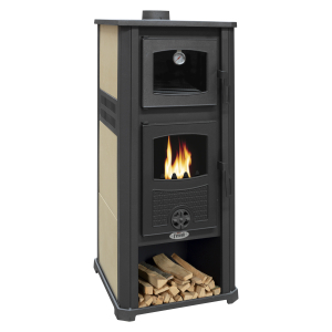 Seminee pe lemne - Semineu cu functionare pe lemne cu cuptor Ferroli Bergamo C 11.3 kW