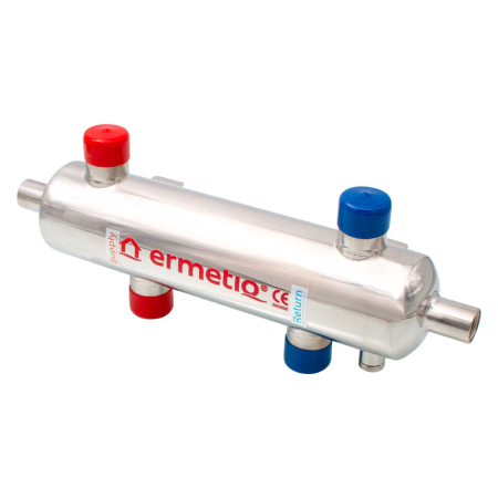 Butelie egalizare - Separator hidraulic inox izolat cu magnet un circuit 1" max. 45KW (Butelie egalizare)