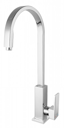 Set Chiuveta bucatarie Ferro, 1 Cuva 580 x 480 mm NISIP si Baterie stativa Ferro Zicco [2]