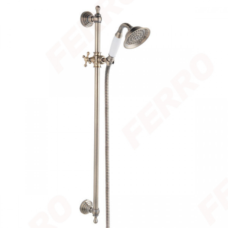 Produse Amenajare Baie - Set de dus culisant Retro Old Bronze Ferro N160BR