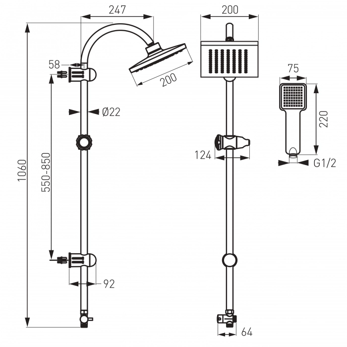 Set de dus dual Ferro Squerto NP22 [1]