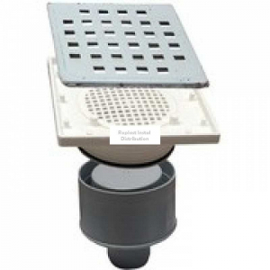 Instalatii apa/gaz/canalizare - Sifon pardoseala 150*150 scurgere verticala ø 50