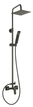 Seturi de Dus - Sistem de dus cu baterie perete dus, negru mat FERRO Vitto Black Verdeline NP81-BVI7UVL-BL
