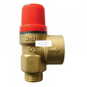 Instalatii apa/gaz/canalizare - Supapa de siguranta 1/2" FE*3/4" FI