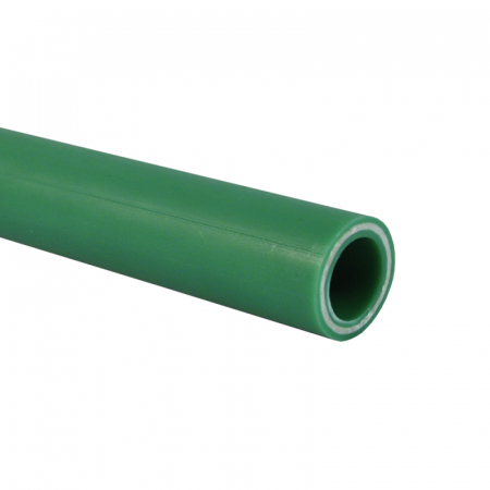 Teava PPR - TEAVA RandomKIT VERDE PPR/FIBRA VALROM D. 25x3,5mm SDR7,4 L4m