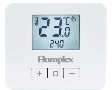 Termostat ambiental neprogramabil wireless (fără fir) HOMPLEX EVO X RF [1]