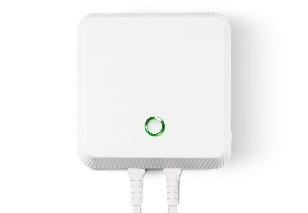 Termostat ambiental programabil inteligent Homplex NX1 cu control de la distanță, Cream White [4]