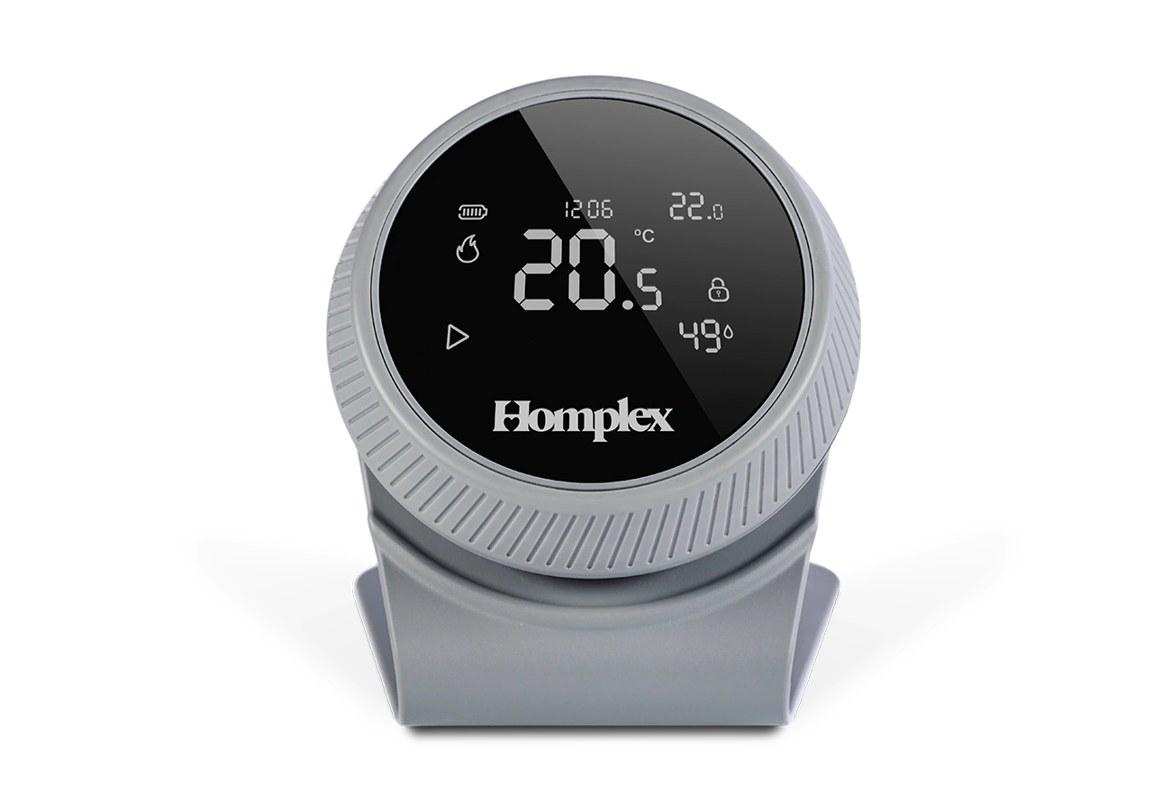 Termostat ambiental programabil inteligent Homplex NX1 cu control de la distanță, Graphite Gray [2]