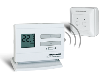Termostat de ambient Computherm Q3 RF, comanda wireless, neprogramabil [1]