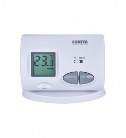 TERMOSTAT DE AMBIENT NEPROGRAMABIL CU RADIOCOMANDA CONTER CT3W [1]