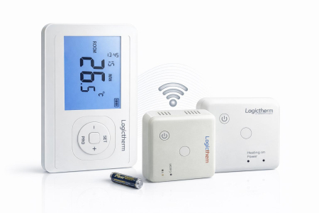 Termostat de ambient programabil, contol la distanta(WIFI) Logictherm R10-RF [1]